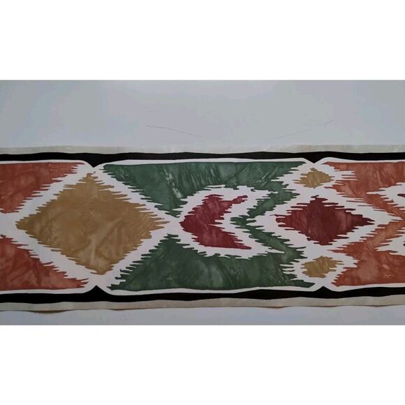 Eisenhart Pre-pasted Decorative Wall Border - Southwestern 5 Yds - Picture 1 of 4